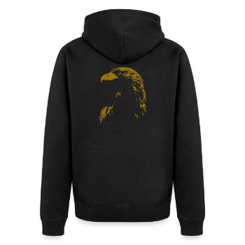aigle - Veste à capuche bio Premium Unisexe - noir - Dos - Nico (187cm)