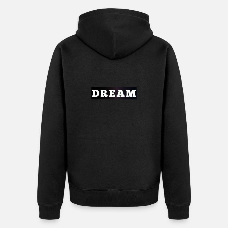 DREAM 5 - Veste à capuche bio Premium Unisexe - noir