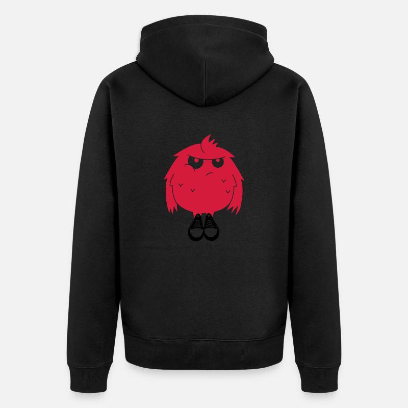 Bad monstre - Veste à capuche bio Premium Unisexe - noir