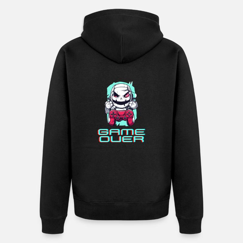 Fin du jeu - Veste à capuche bio Premium Unisexe - noir