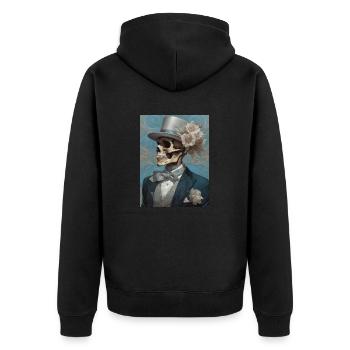 ghotic class - Veste à capuche bio Premium Unisexe - noir - Dos - Nico (187cm)