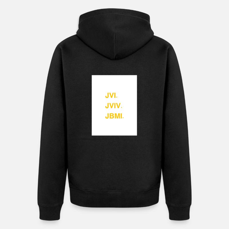 JE NE SAIS PAS - Veste à capuche bio Premium Unisexe - noir