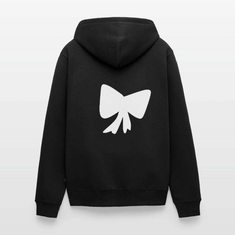 Loop pattern icon Unisex Premium Organic Zip Hoodie