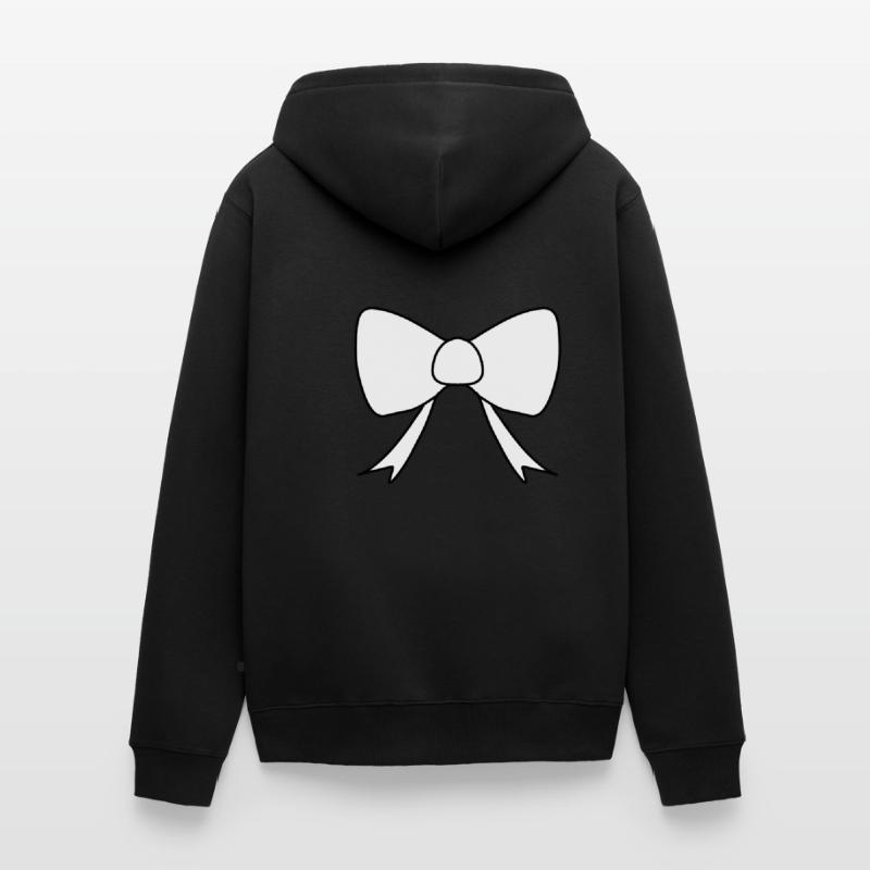 Loop icon shape Unisex Premium Organic Zip Hoodie
