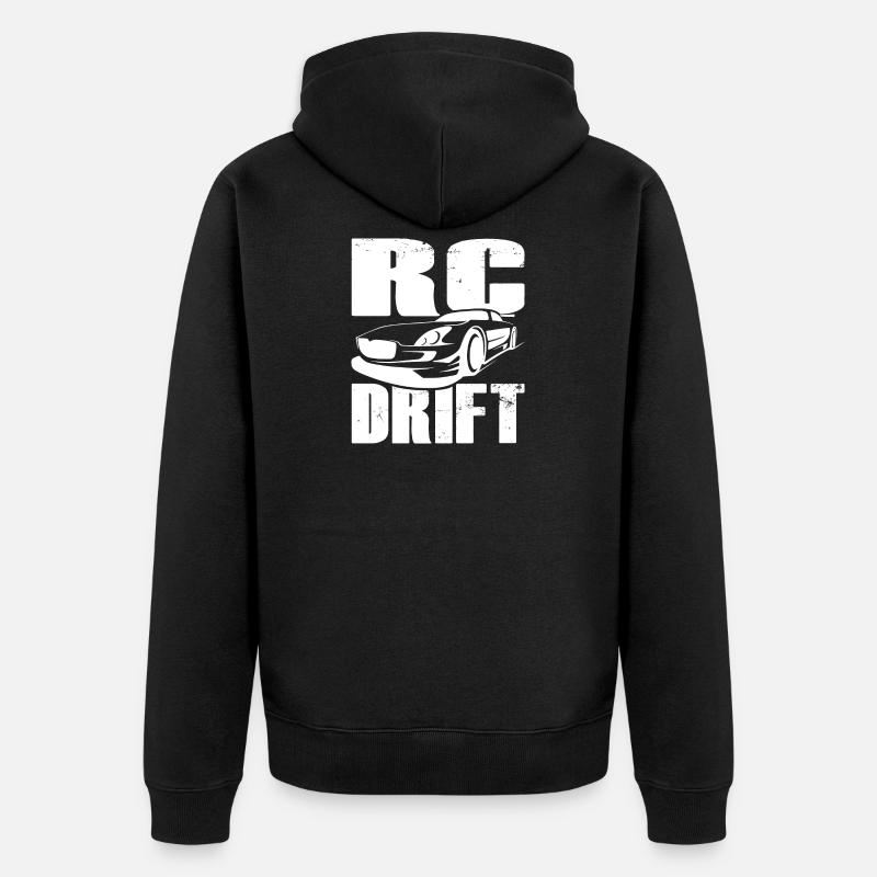 RC - dérive - Veste à capuche bio Premium Unisexe - noir
