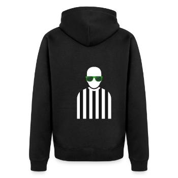 Tenue d’arbitre - Veste à capuche bio Premium Unisexe - noir - Dos - Nico (187cm)