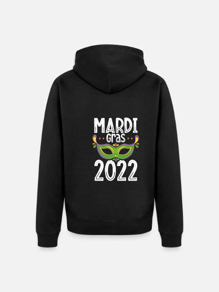 Karneval 2022 - Unisex Premium Bio Zip Hoodie - Schwarz