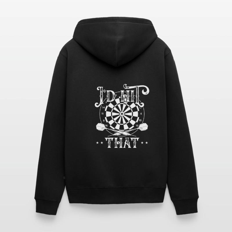 J’avais rencontré cette fléchette Veste à capuche bio Premium Unisexe