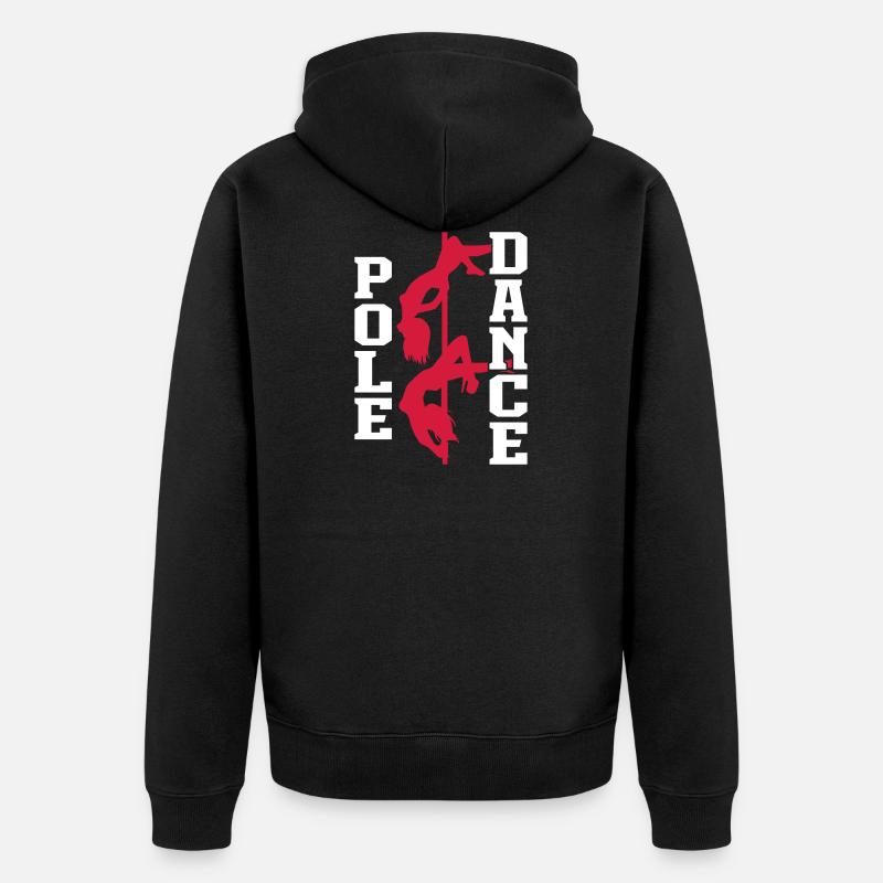 Pole Dance - Veste à capuche bio Premium Unisexe - noir