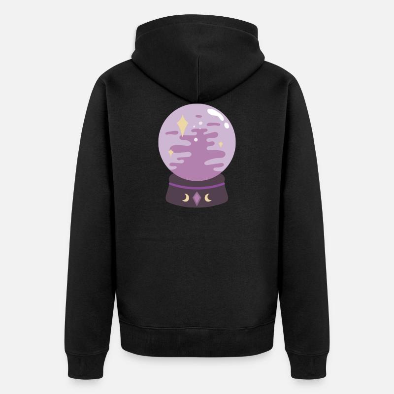Boule de cristal - Veste à capuche bio Premium Unisexe - noir