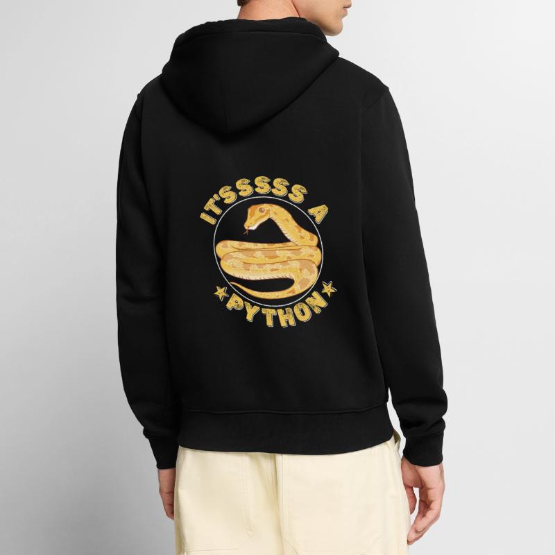 C’est un Python Veste à capuche bio Premium Unisexe