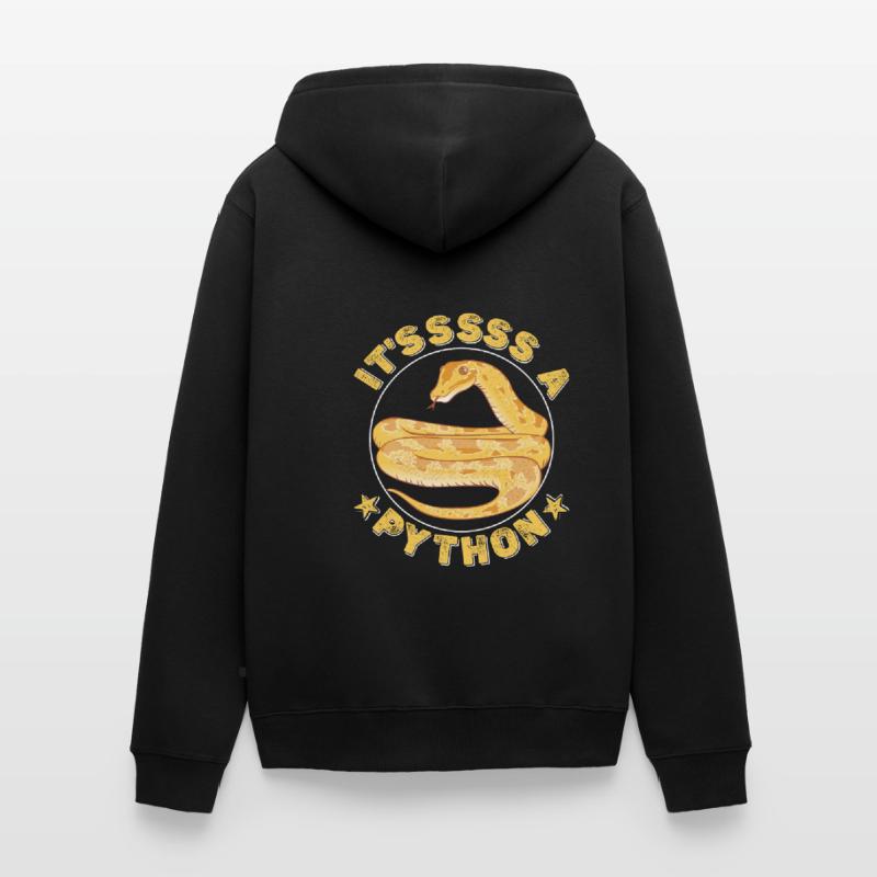 C’est un Python Veste à capuche bio Premium Unisexe