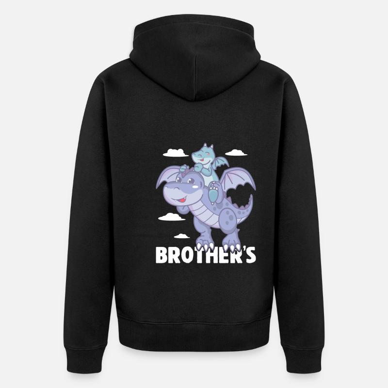 Frère - Veste à capuche bio Premium Unisexe - noir