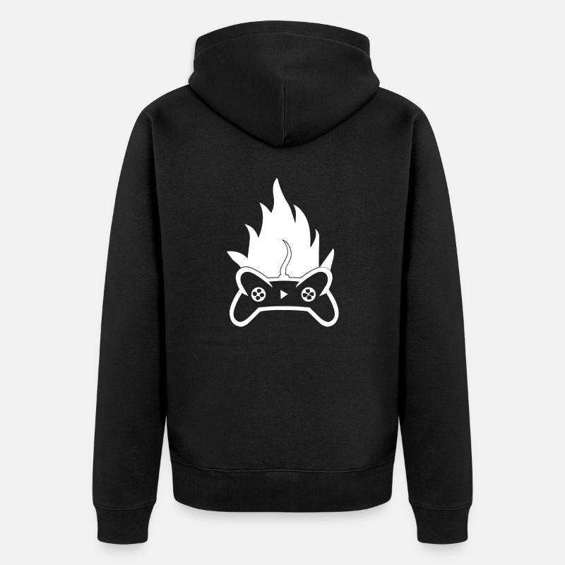 Jeu PC de jeu - Veste à capuche bio Premium Unisexe - noir