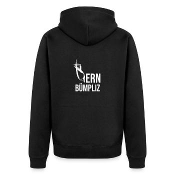 Berne Bümpliz - Veste à capuche bio Premium Unisexe - noir - Dos - Nico (187cm)