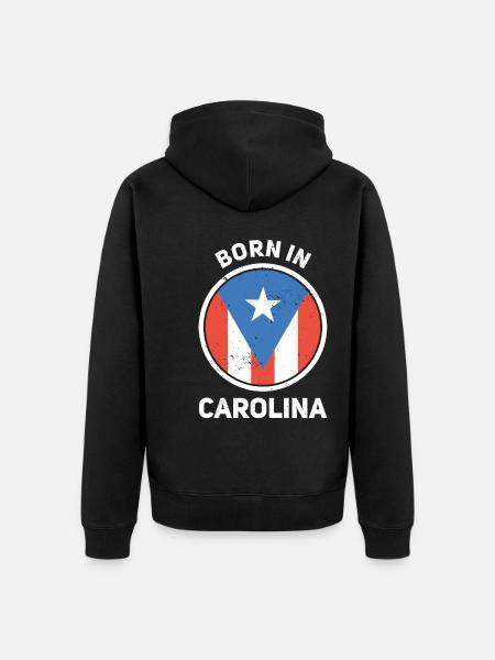 Puerto Rico - Unisex Premium Organic Zip Hoodie - black