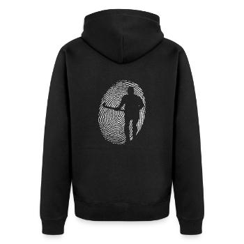 hockey feldhockey hockey hockey hockey-adn - Veste à capuche bio Premium Unisexe - noir - Dos - Nico (187cm)