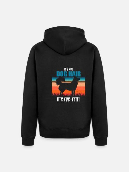 Alaskan Klee Kai - Unisex Premium Bio Zip Hoodie - Schwarz