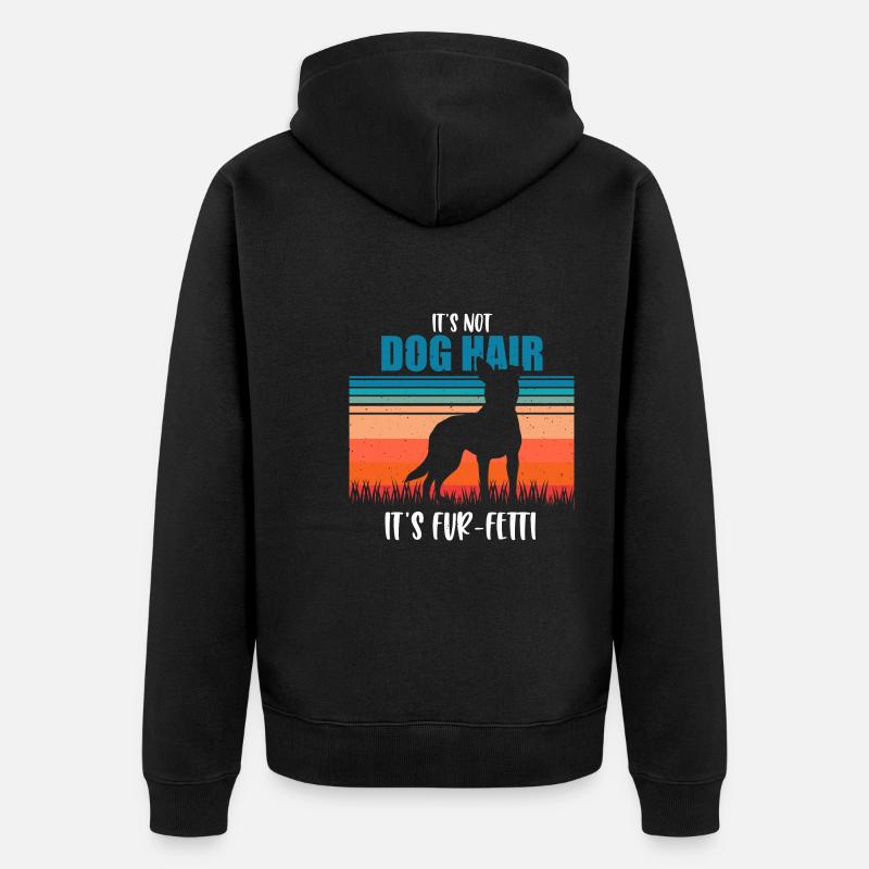 Bouvier australien - Veste à capuche bio Premium Unisexe - noir