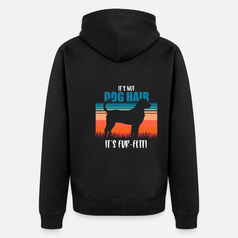 Chien de berger d’Anatolie - Veste à capuche bio Premium Unisexe - noir