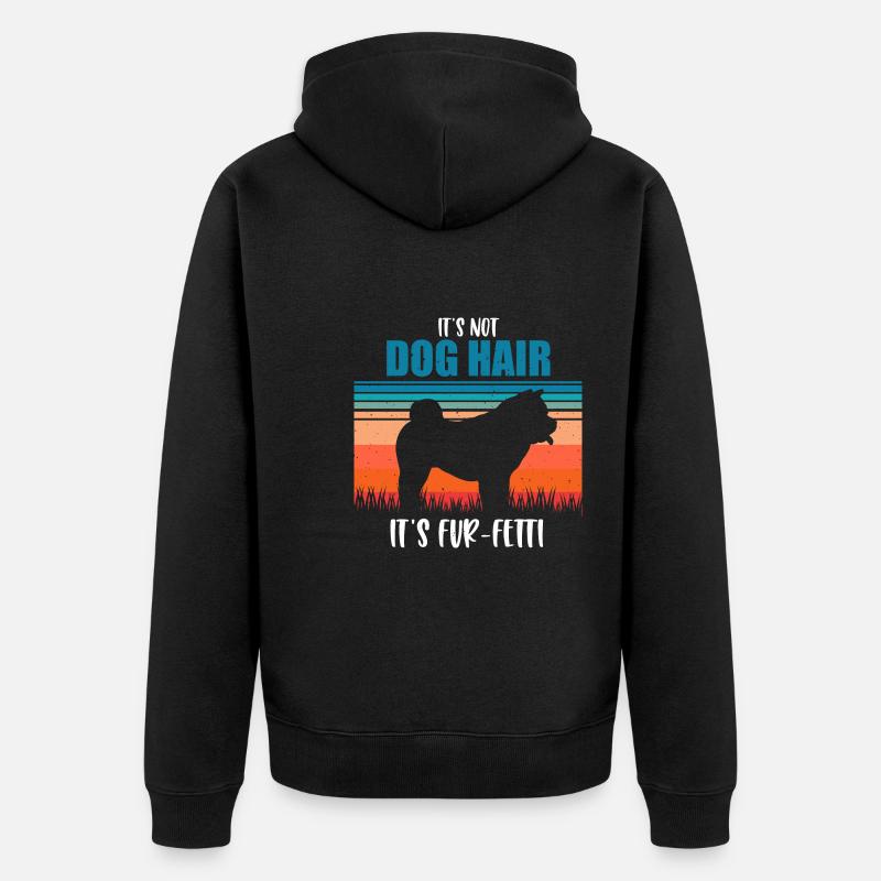 Chow Chow - Veste à capuche bio Premium Unisexe - noir
