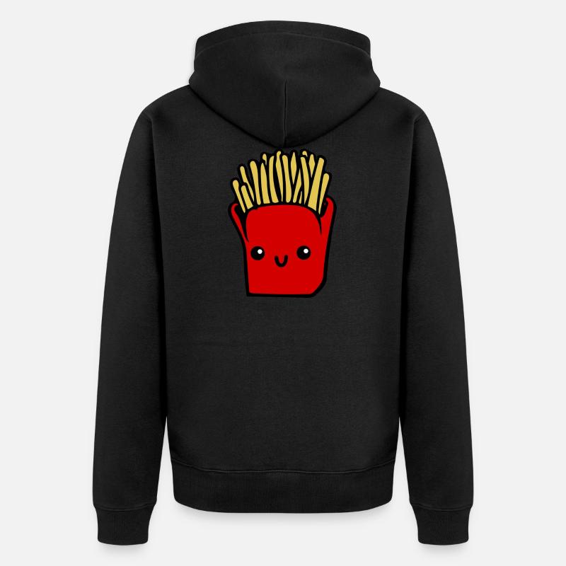 français - Veste à capuche bio Premium Unisexe - noir