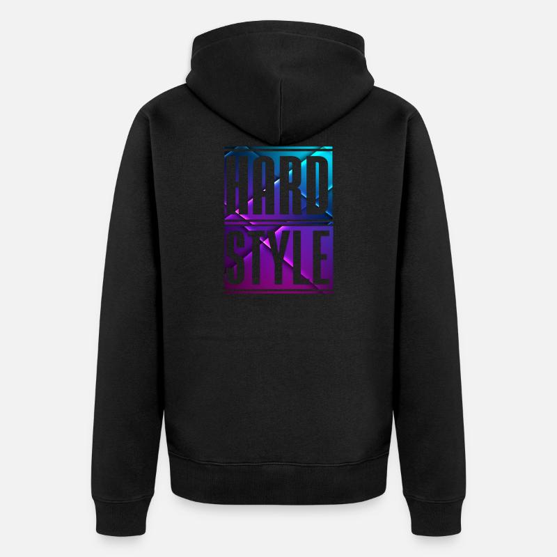 Hardstyle - Veste à capuche bio Premium Unisexe - noir
