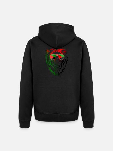 Martinique - Veste à capuche bio Premium Unisexe - noir