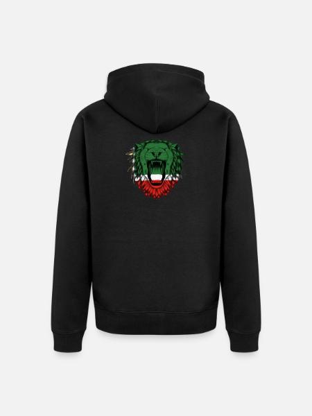 Chechnya - Unisex Premium Organic Zip Hoodie - black