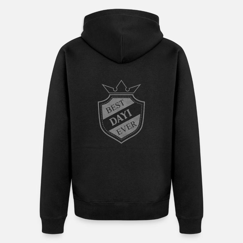 Dayı - Veste à capuche bio Premium Unisexe - noir