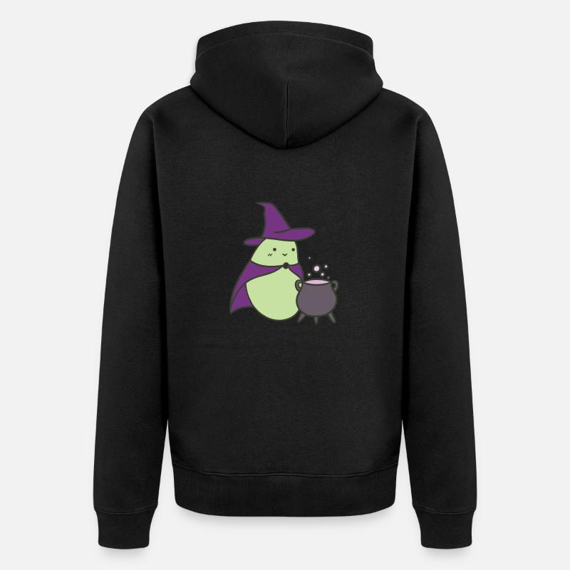 Doux Hallobean - Veste à capuche bio Premium Unisexe - noir