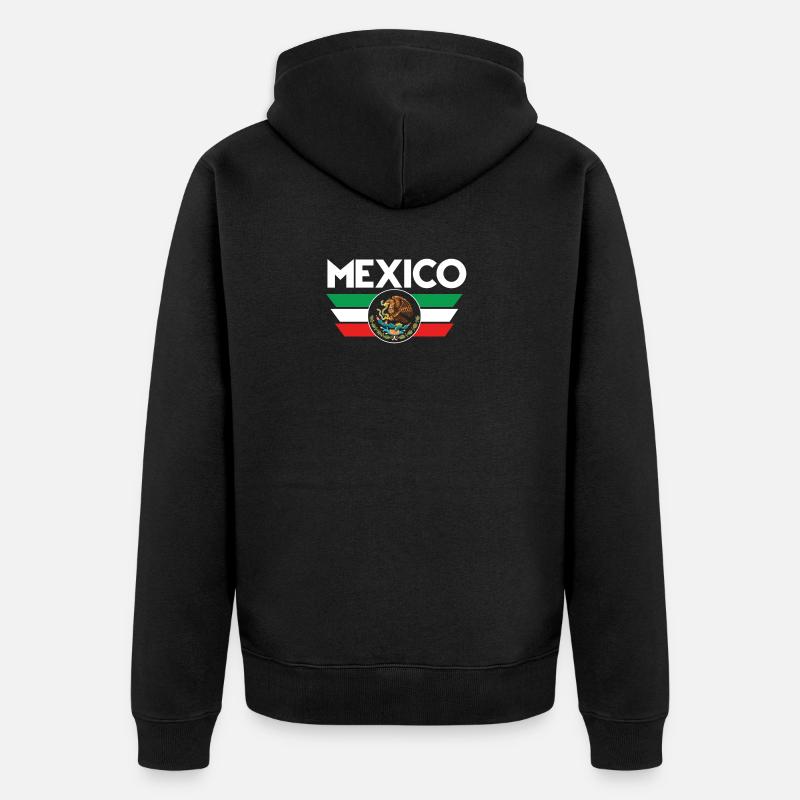 Mexique - Veste à capuche bio Premium Unisexe - noir