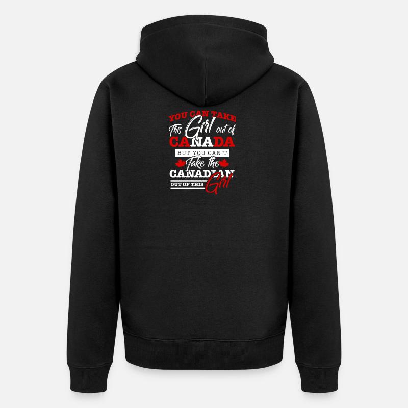 Canada - Veste à capuche bio Premium Unisexe - noir