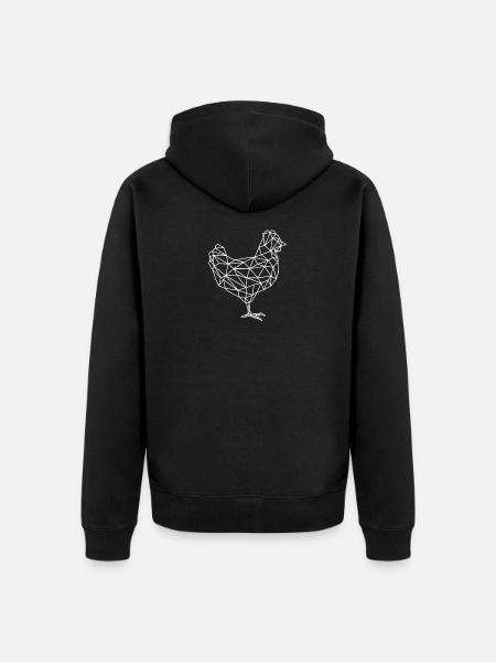 robinet - Veste à capuche bio Premium Unisexe - noir