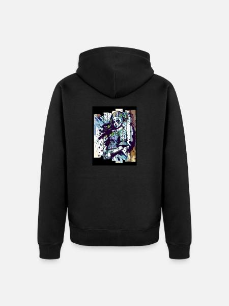 Watch Out Boys! - Unisex Premium Organic Zip Hoodie - black