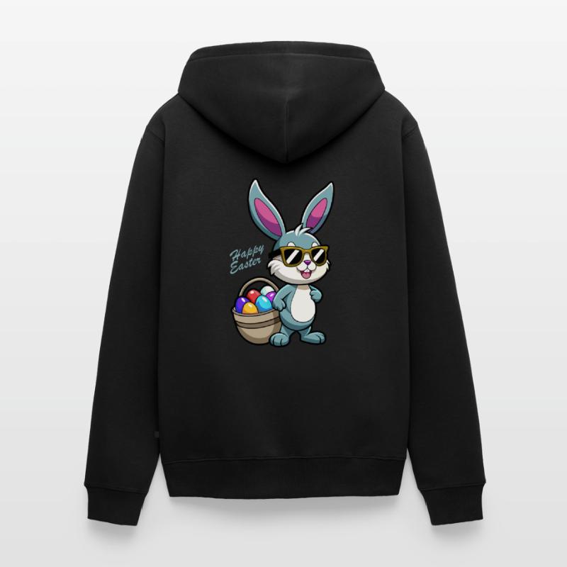 Happy Easter - Easter Bunny - Easter Egg - Gift Unisex Premium Organic Zip Hoodie