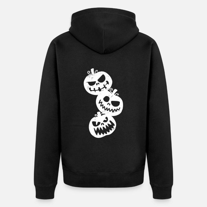 Happy halloween - Veste à capuche bio Premium Unisexe - noir