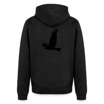 aigle - Veste à capuche bio Premium Unisexe - noir - Dos - Nico (187cm)