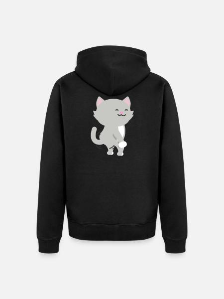 Twerk - Unisex Premium Bio Zip Hoodie - Schwarz