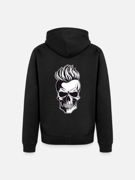 Cool Rudeboy - Unisex Premium Organic Zip Hoodie - black