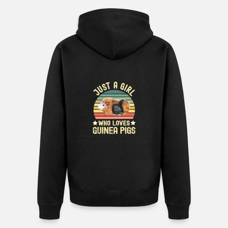 Cobaye - Veste à capuche bio Premium Unisexe - noir