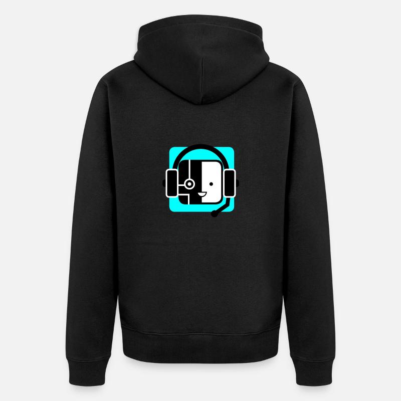ROBO ENFANT - Veste à capuche bio Premium Unisexe - noir