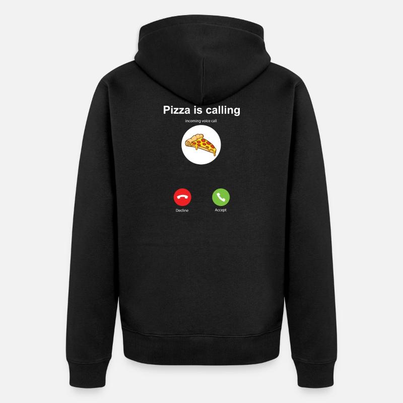 Je dois partir. - Veste à capuche bio Premium Unisexe - noir