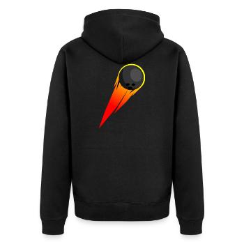 Bowling - Veste à capuche bio Premium Unisexe - noir - Dos - Nico (187cm)