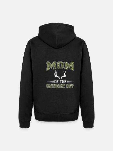 Jäger Jagd Jagd Geschenk - Unisex Premium Bio Zip Hoodie - Schwarz