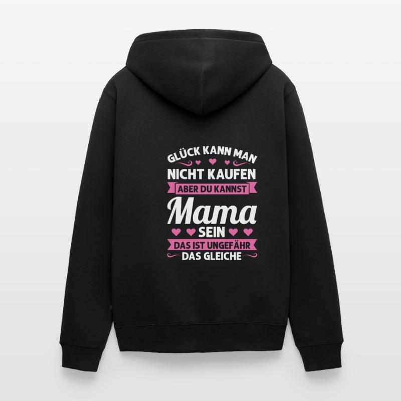 Mutter Mutter Tag Mama Geschenk Unisex Premium Bio Zip Hoodie