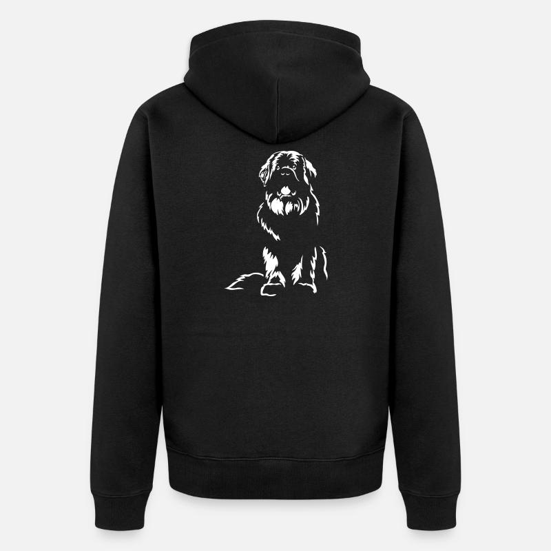 Édition « Black » de Terre-Neuve - Veste à capuche bio Premium Unisexe - noir