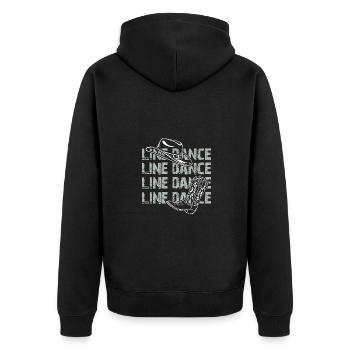 Danse en ligne Danse en ligne Danse en ligne Danse - Veste à capuche bio Premium Unisexe - noir - Dos - Nico (187cm)