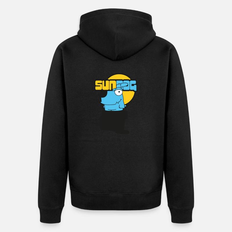 Sundog - Veste à capuche bio Premium Unisexe - noir