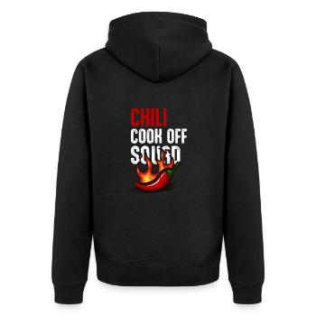 Chili Cook Off Squad Koch BBQ Griller Sauce piquante - Veste à capuche bio Premium Unisexe - noir - Dos - Nico (187cm)